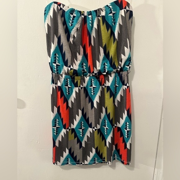 Three Pink Hearts Mini Dress - Picture 4 of 5